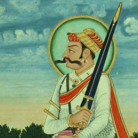 Posthumous portrait of Rao Chandra Sen - Jodhpur, c.Late 19th Century